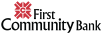 First Community Bank Logo (Zelle page)